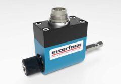 Interface T29 rotary torque transducer for dynamic torque measurement.